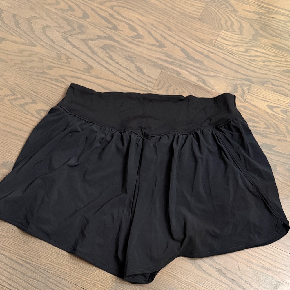 Aerie Black Athletic Shorts XL - Picture 4 of 4